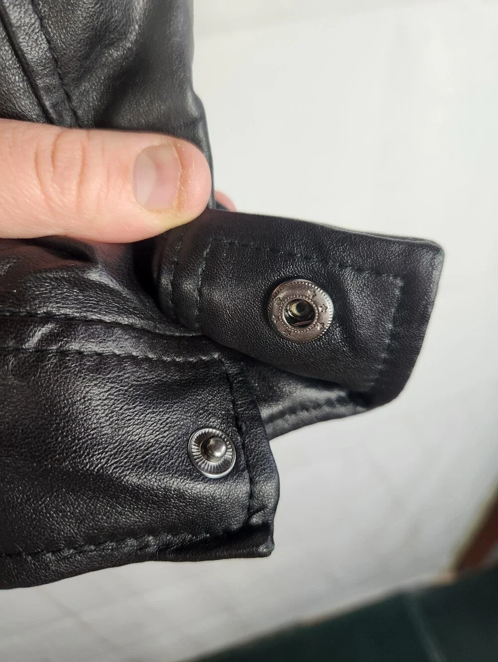 Tory Burch Daphne Black Lambskin Leather Quilted Moto Jacket Size 8-10